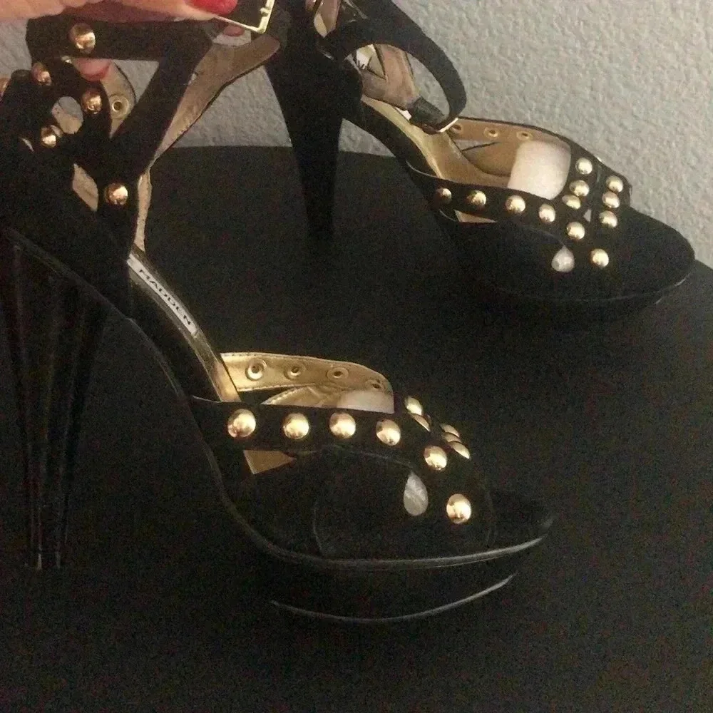 Steve Madden Suede Platform 6.5M